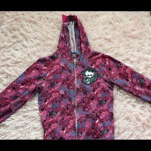 Girls Pink monster high Jacket